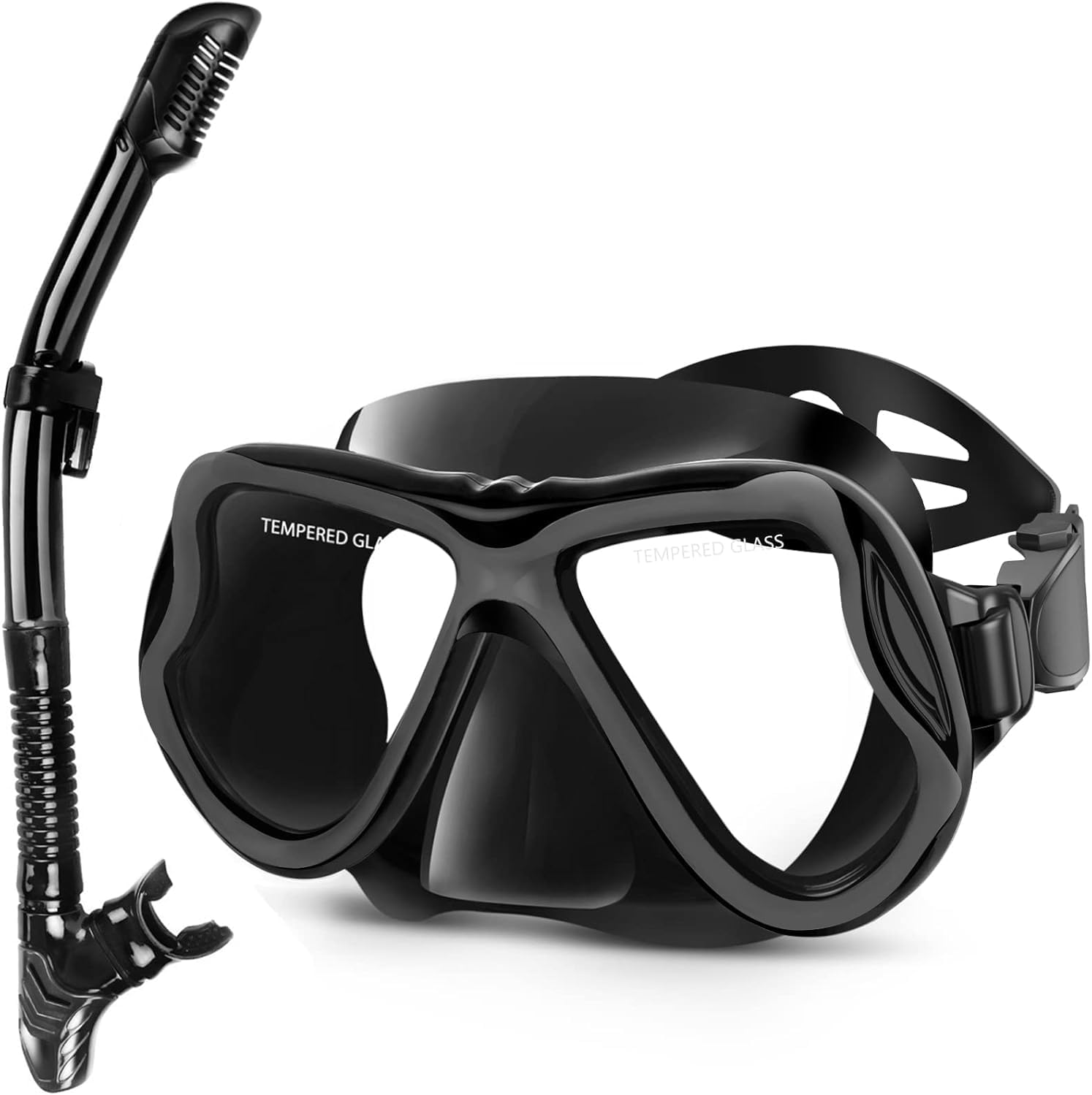 Mask and snorkel set