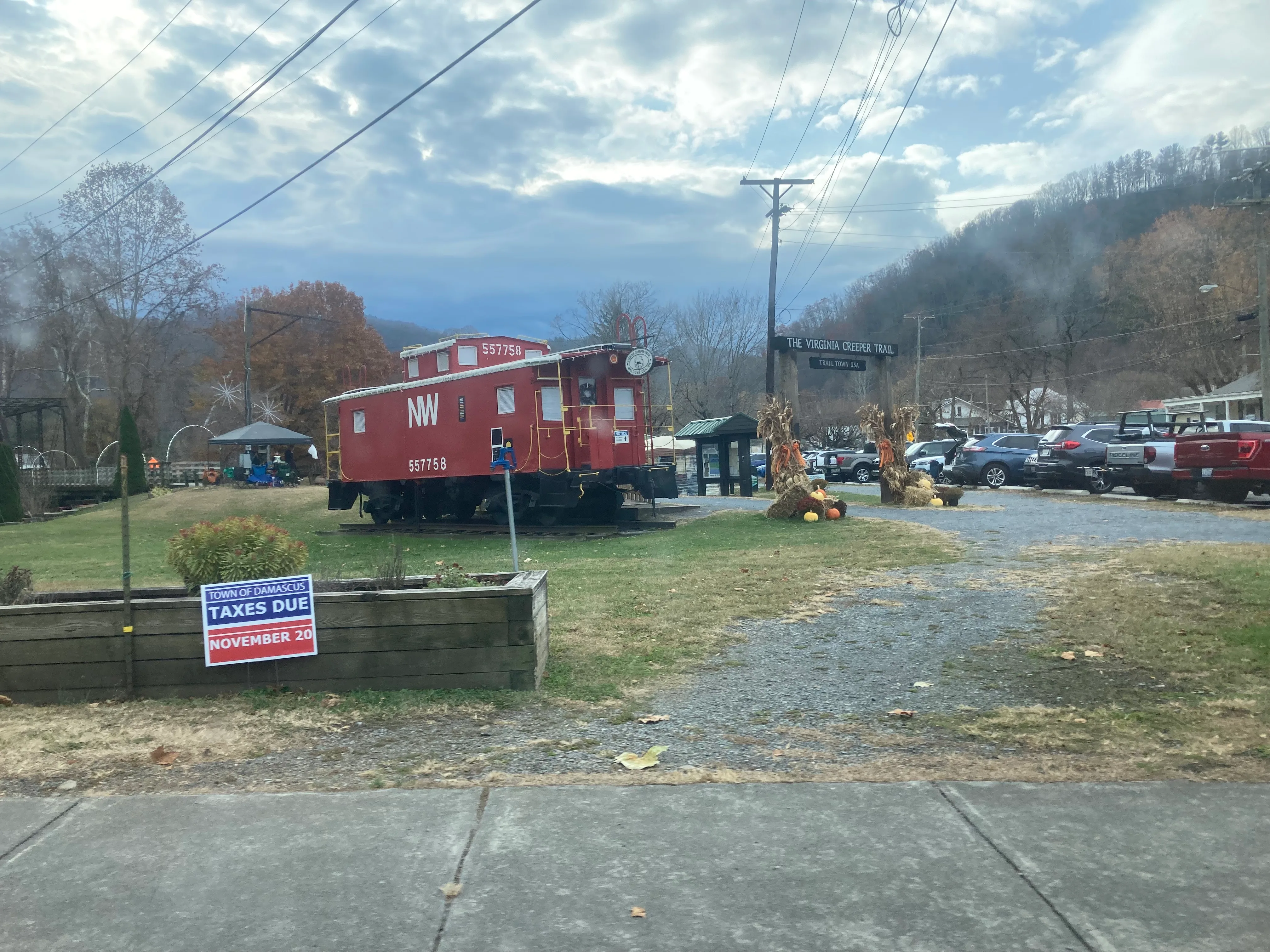 The race caboose