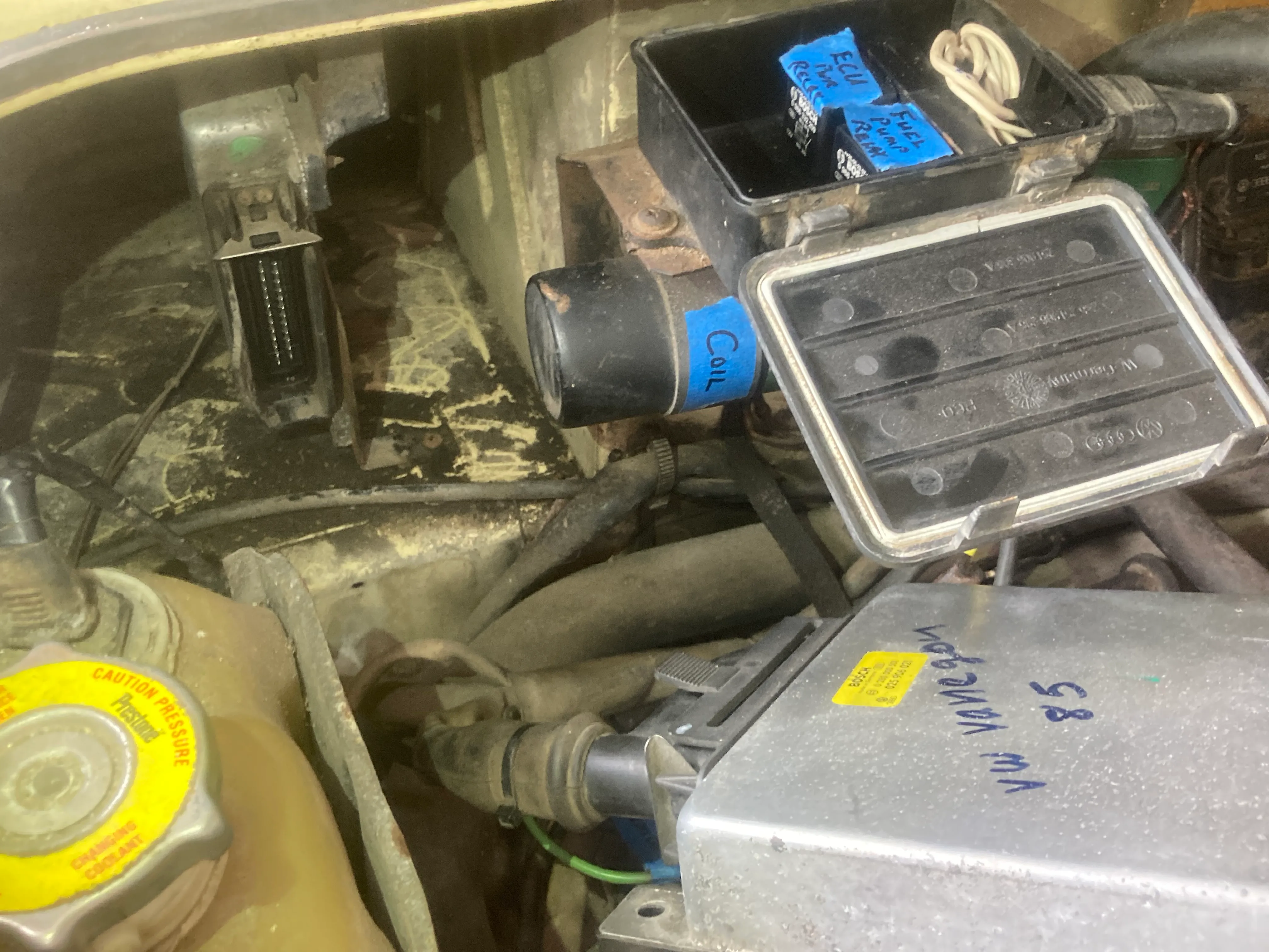 ECU wiring connections