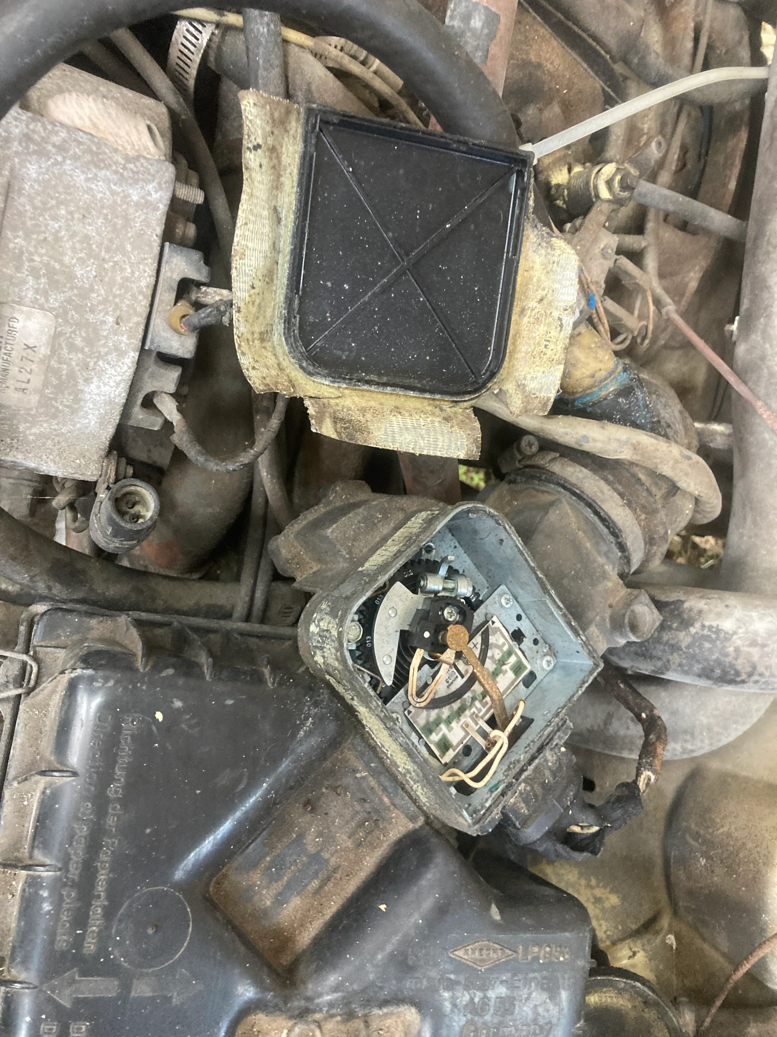 Engine bay work