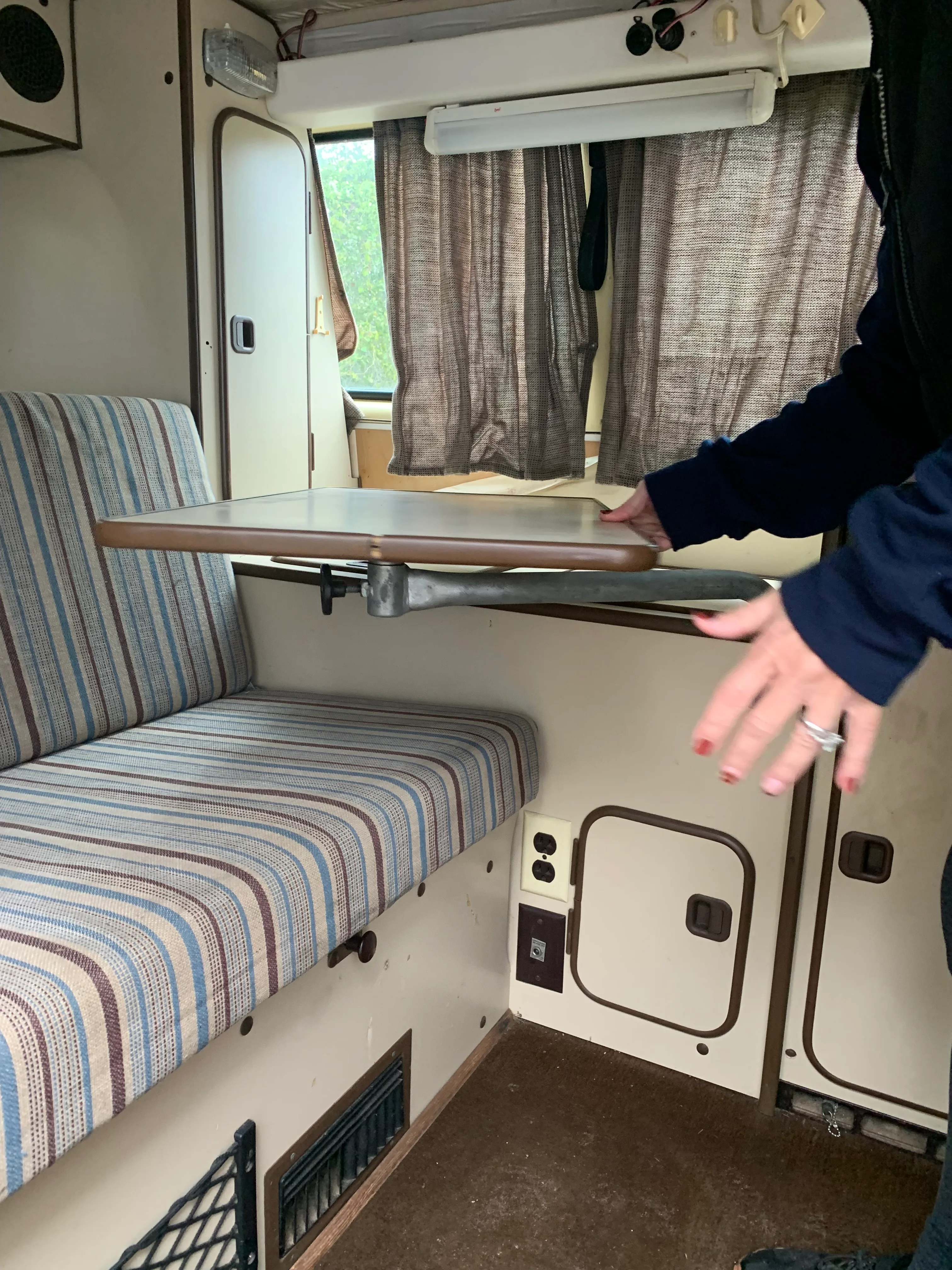 Westfalia bed platform