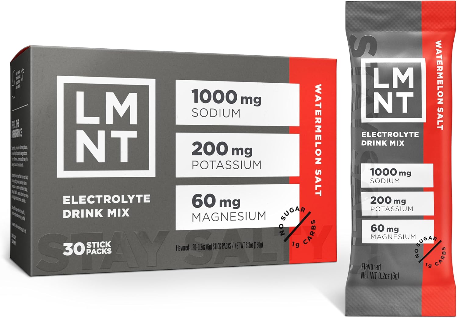 LMNT Zero Sugar Electrolytes — 30 Count