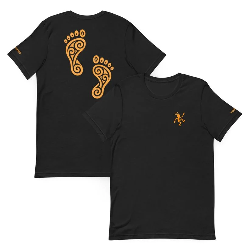 Trek4Free Footprint Tee