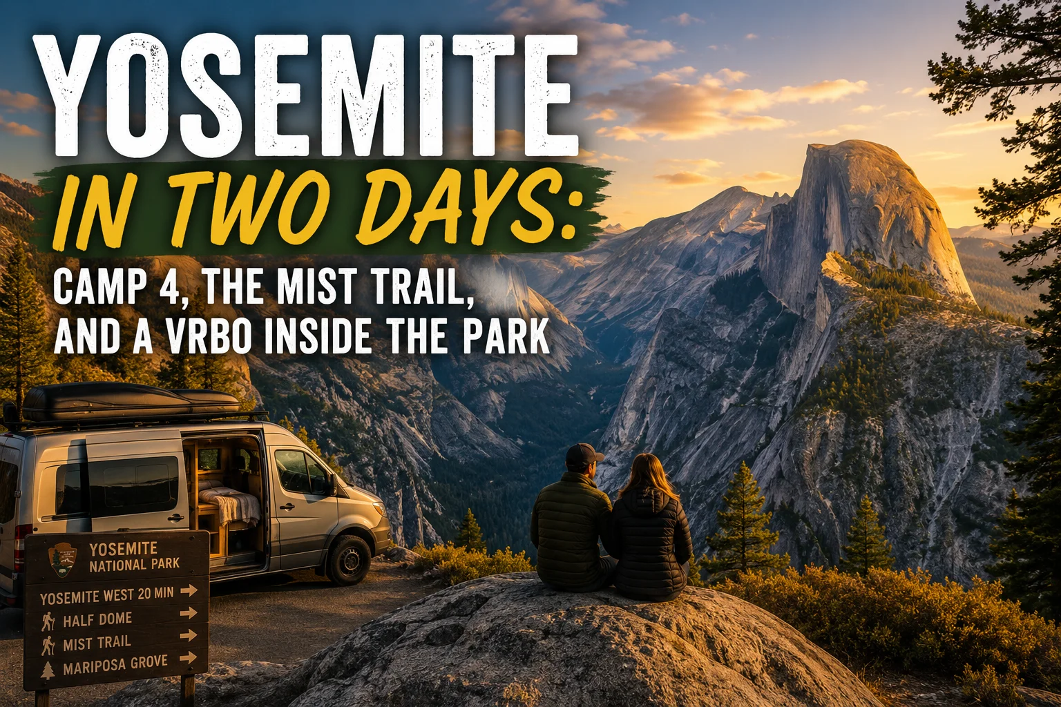 Yosemite in Two Days: Camp 4, the Mist Trail, and a VRBO Inside the Park