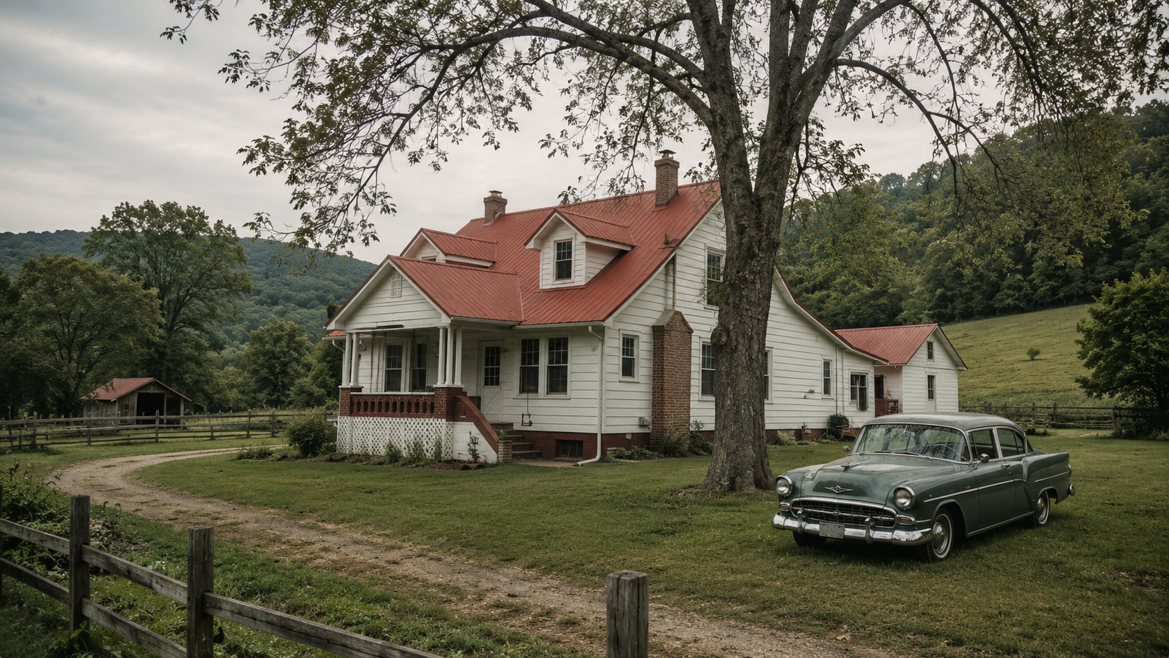 The farmhouse — Virginia hills