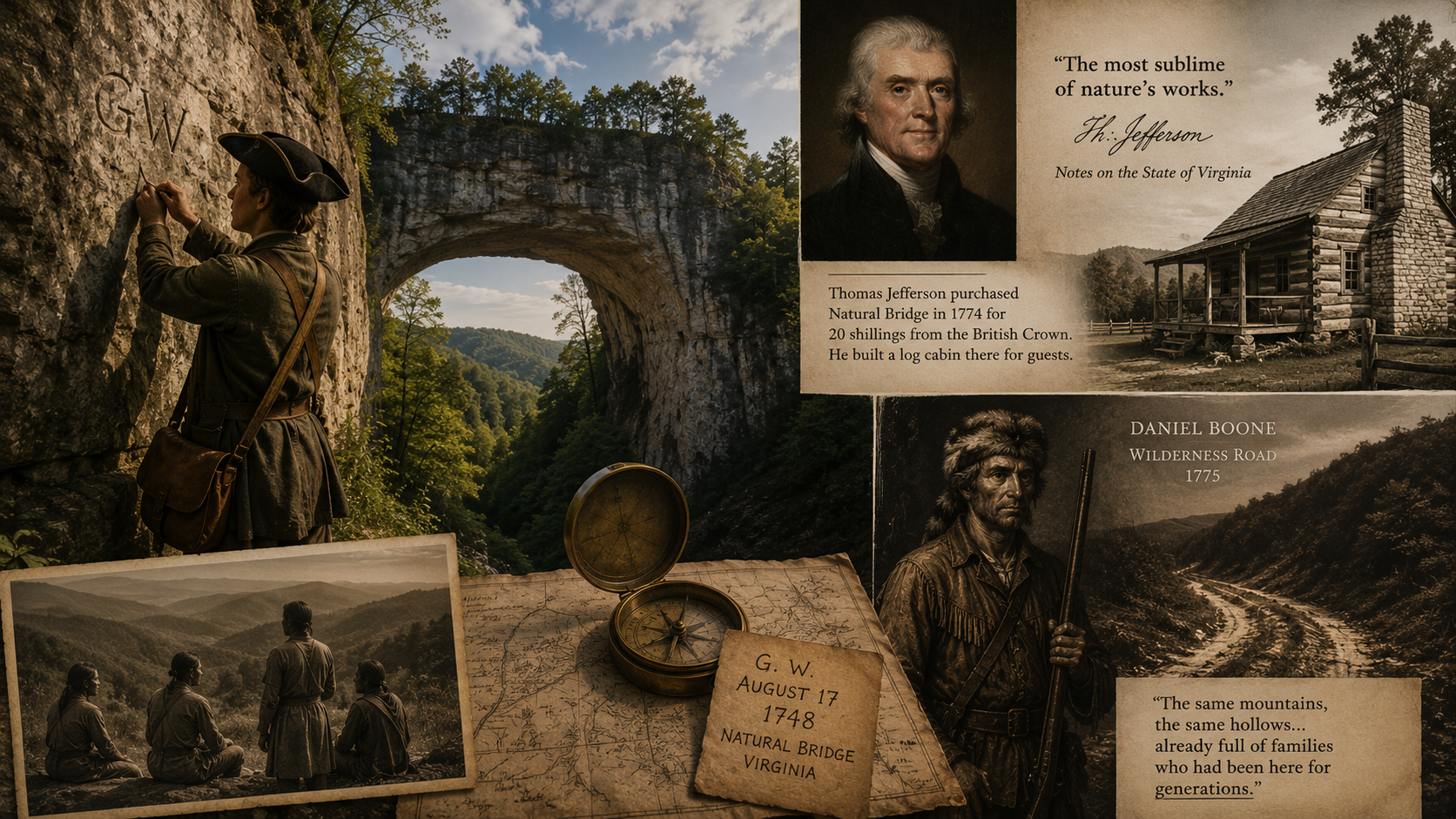 The Appalachian mountains — older than the country that claimed them