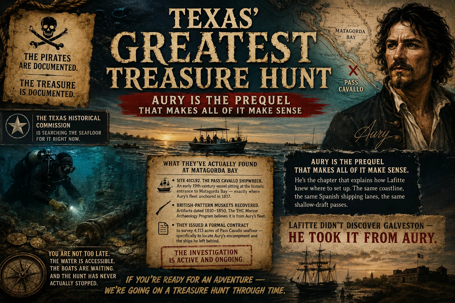 Texas' Greatest Treasure Hunt: Aury is the prequel that makes all of it make sense