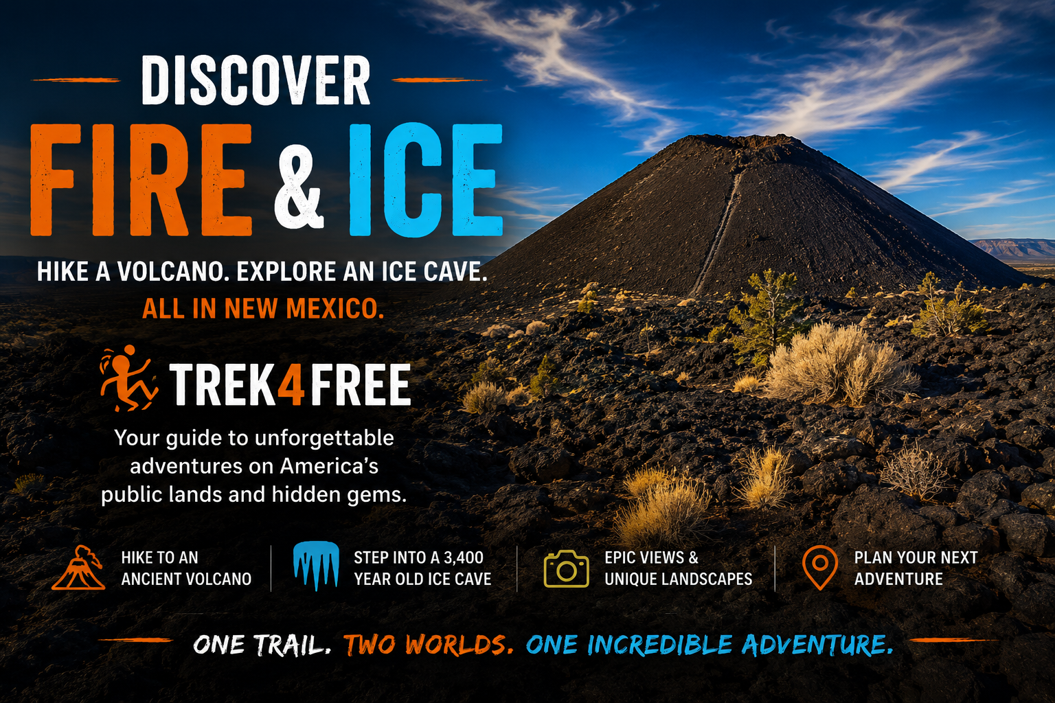 Fire and Ice: The Volcano and Ice Cave Loop in New Mexico