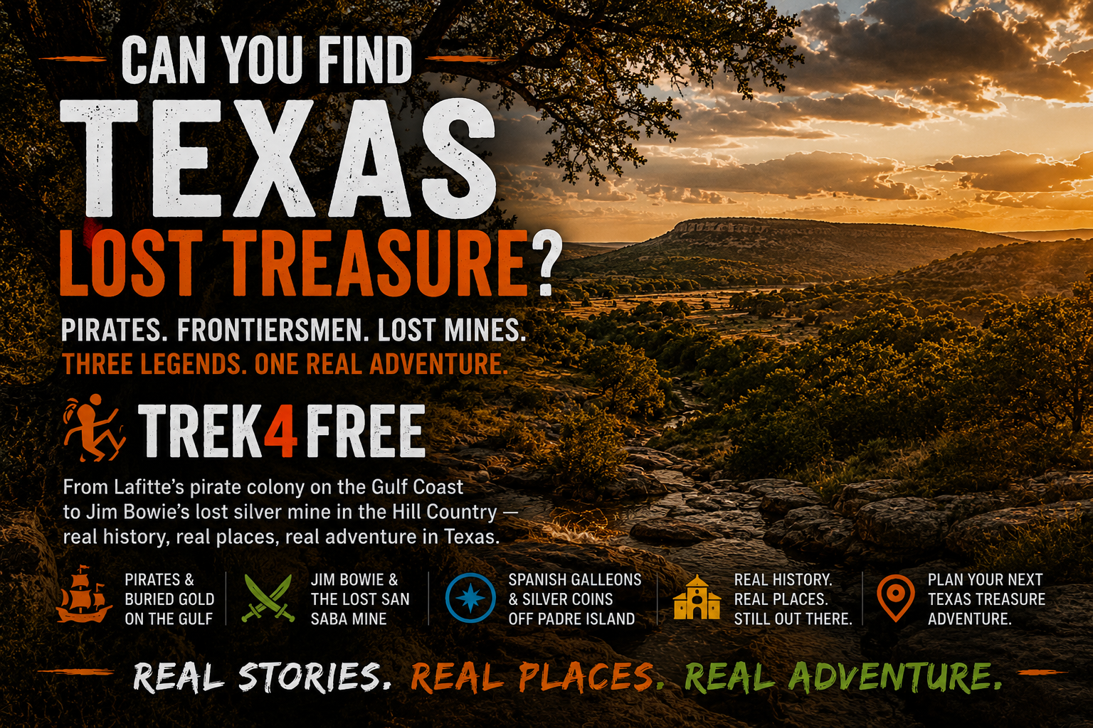 The Pirate, the Frontiersman, and the Lost Texas Silver Mine