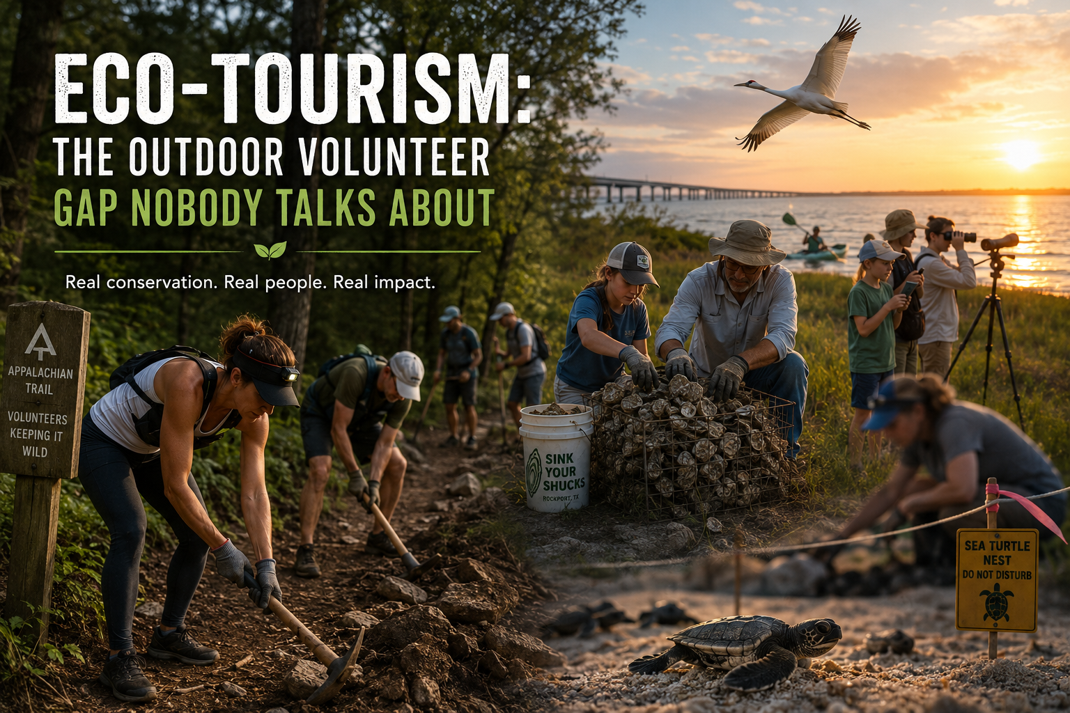 Eco-Tourism: The Outdoor Volunteer Gap Nobody Talks About