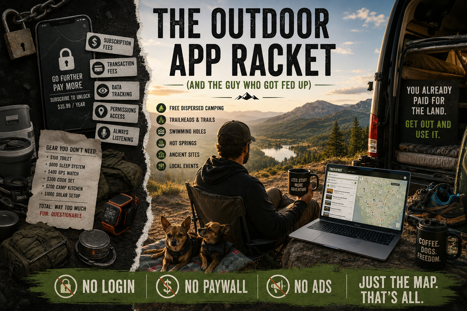The Outdoor App Racket (And the Guy Who Got Fed Up)