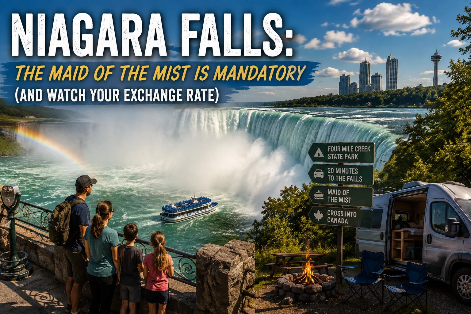 Niagara Falls: The Maid of the Mist Is Mandatory (And Watch Your Exchange Rate)
