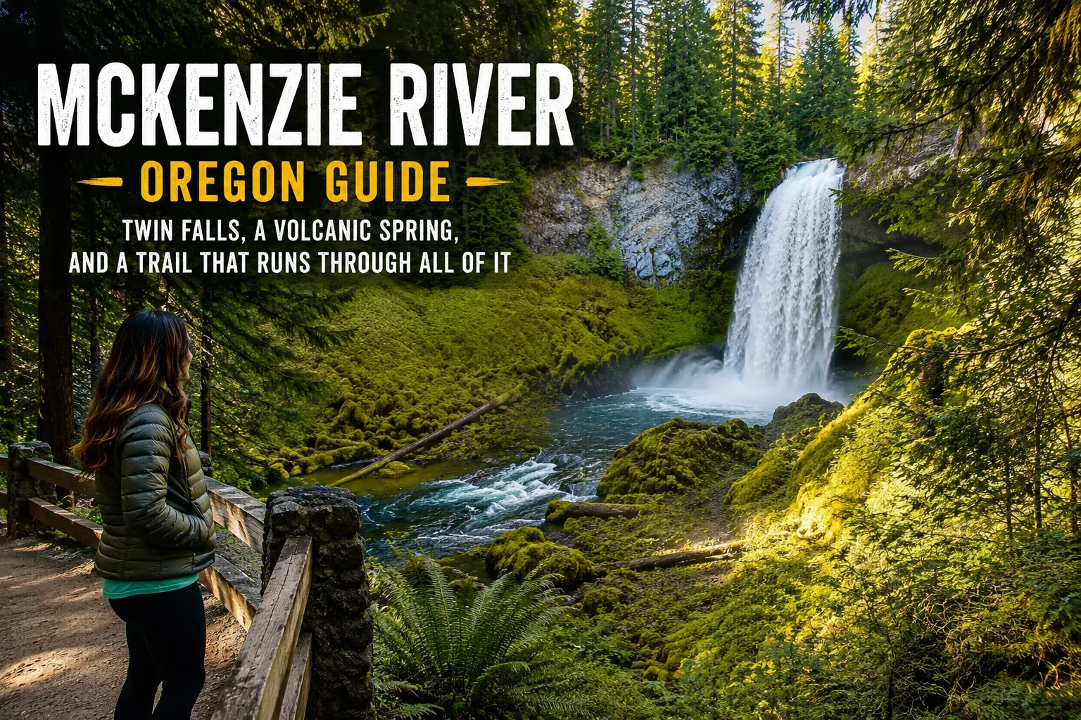 McKenzie River, Oregon: Twin Falls, a Volcanic Spring, and a Trail That Runs Through All of It