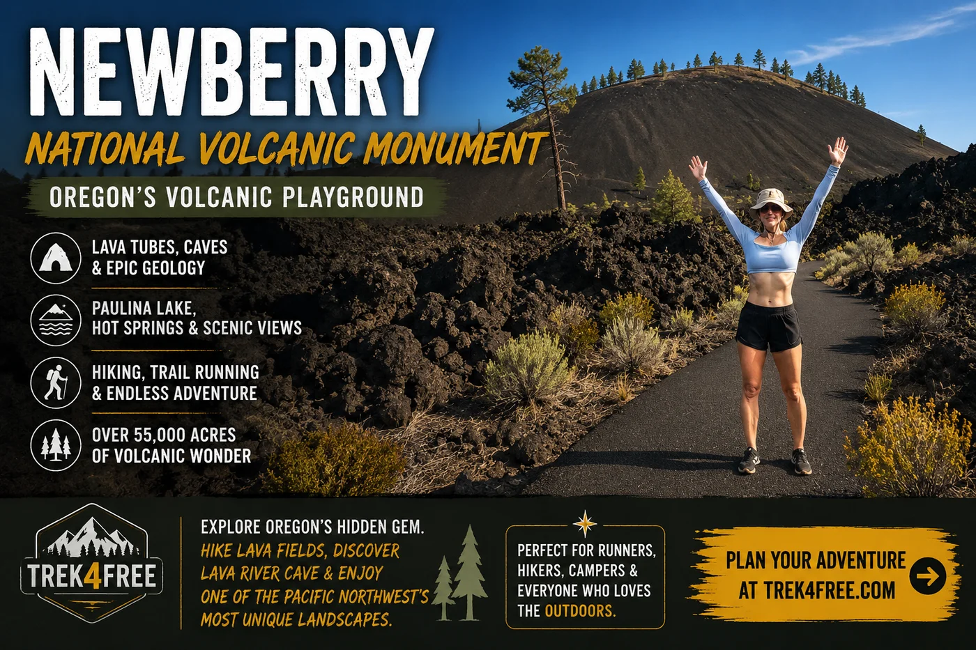 Newberry National Volcanic Monument: Running Through Oregon's Volcanic Playground