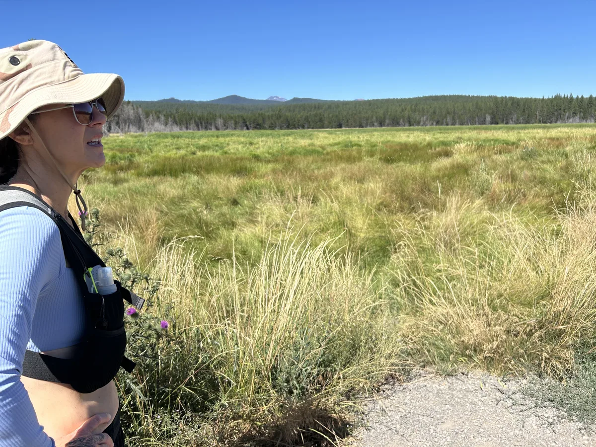 The Deschutes River Trail running — volcanic forest, river light, and almost no exposure the whole way