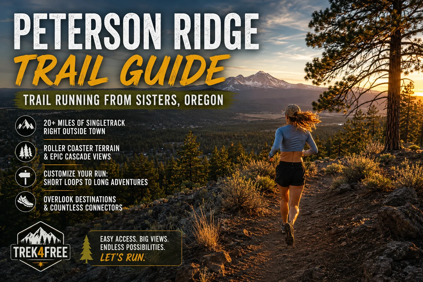 Peterson Ridge Trail Guide: Trail Running From Sisters, Oregon