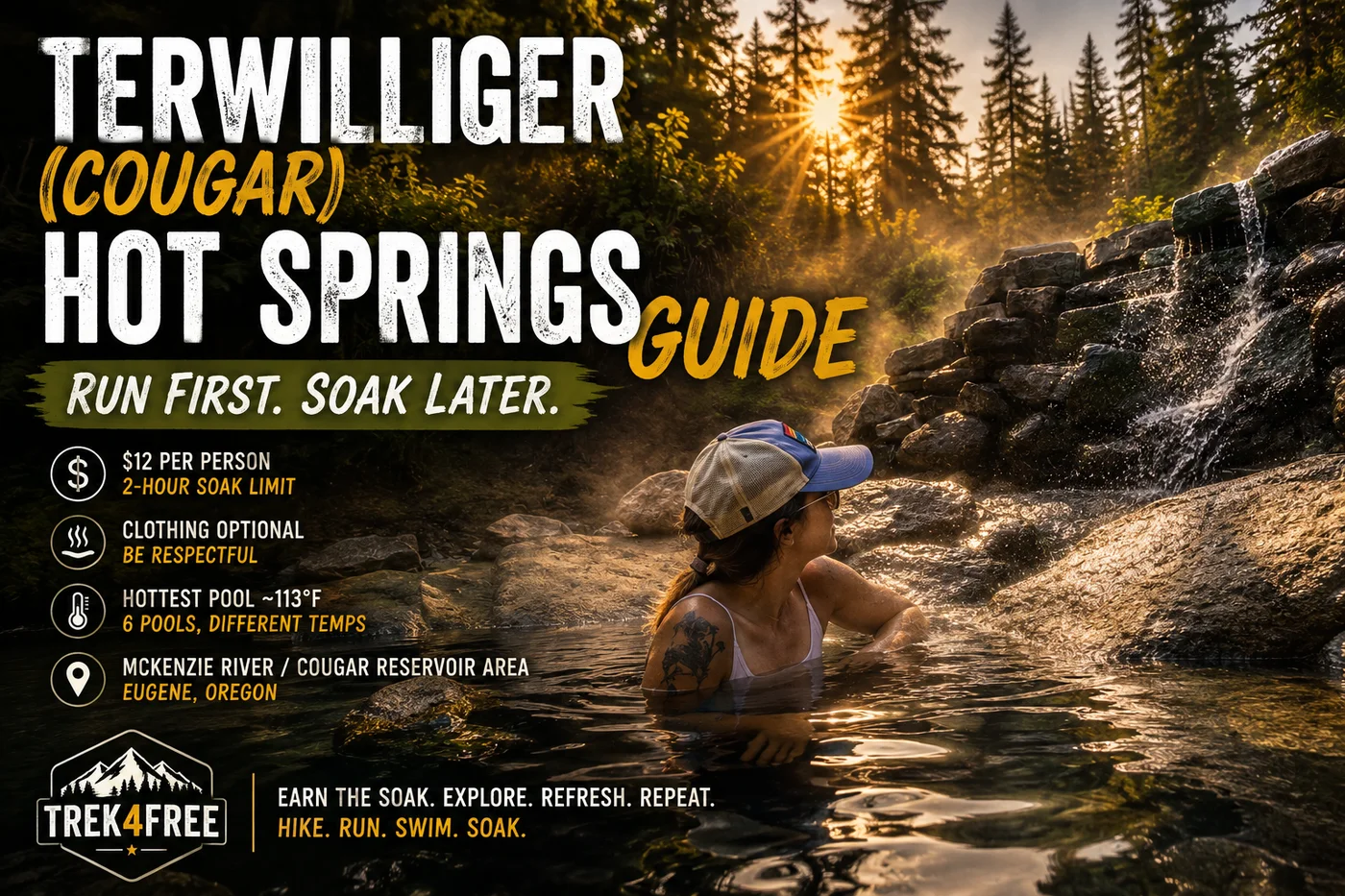 Terwilliger (Cougar) Hot Springs Guide: Run First, Soak Later