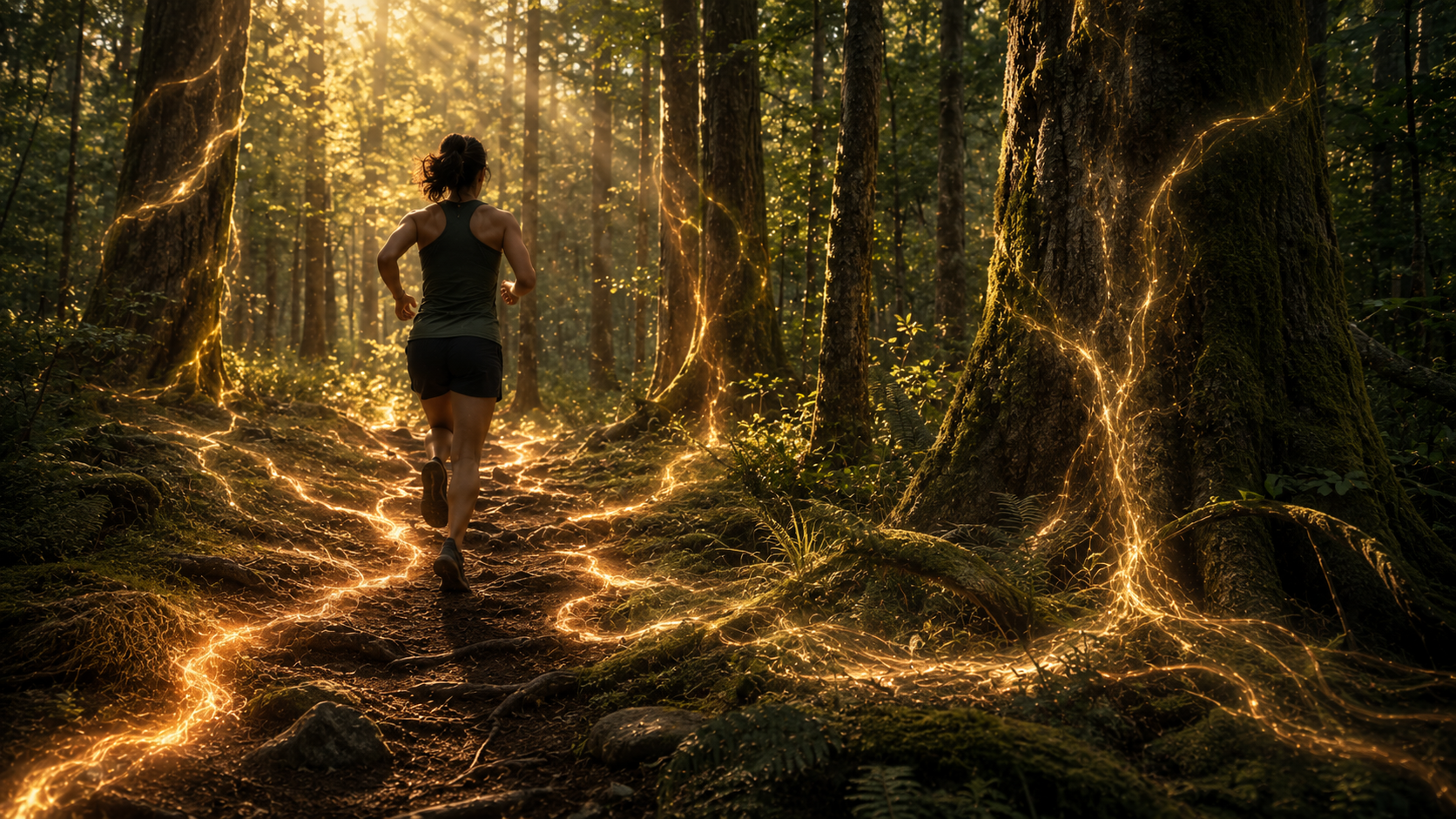 The roots. The trees. The energy that runs through all of it — and through you