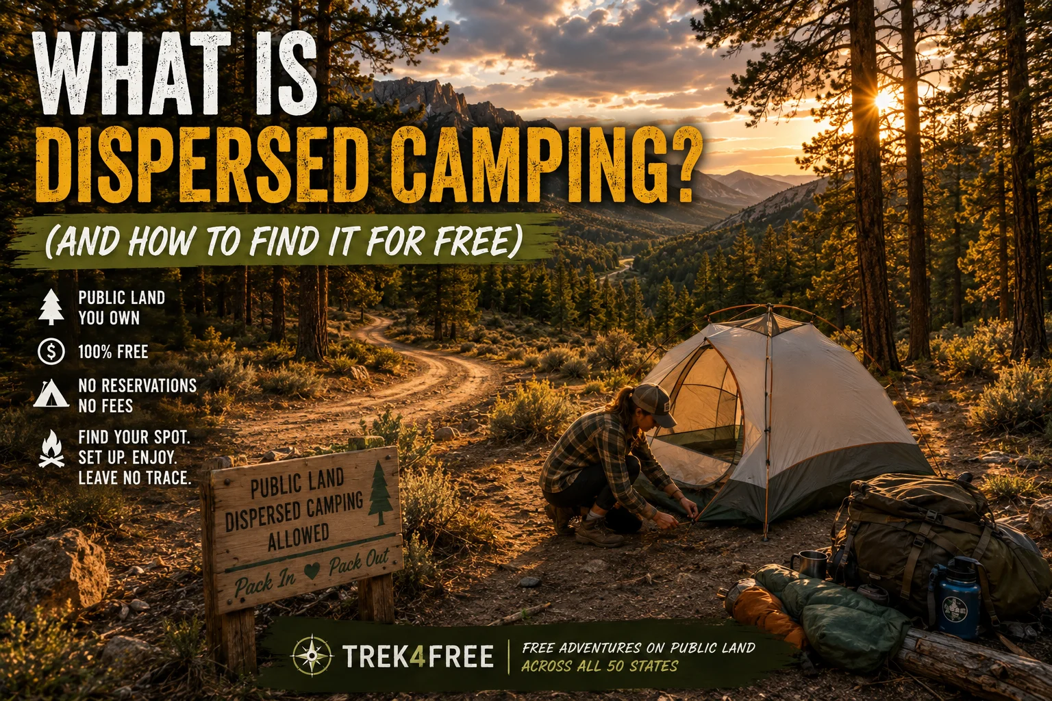 What Is Dispersed Camping? (And How to Find It for Free)